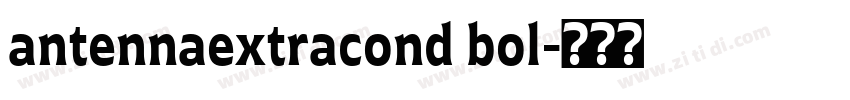 antennaextracond bol字体转换
